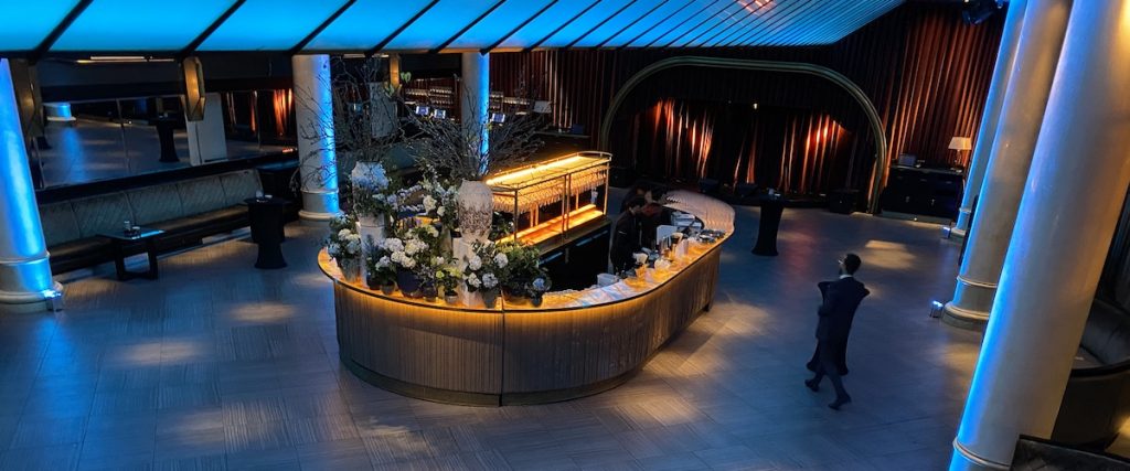 The main area at Quaglino's restaurant and bar