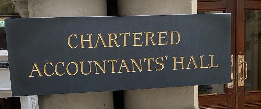 Magician at The Chartered Accountants' Hall