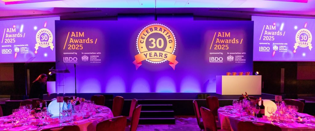 Corporate Event Magic at the AIM Awards 2025 2 30th AIM Awards 2025 at The Park Plaza Westminster Bridge